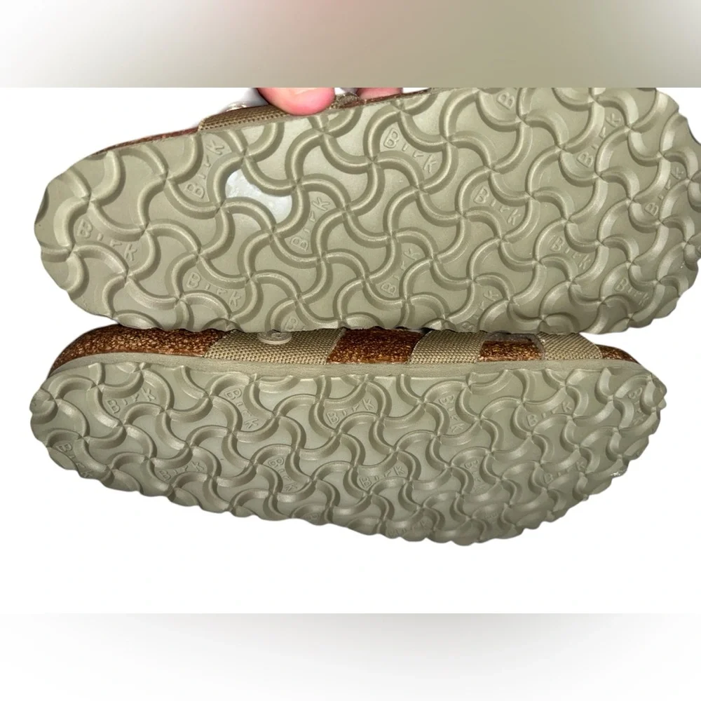 Birkenstock Franca Vegan Canvas Sandals NEW without tags or box 38/7-7.5 - Picture 8 of 9